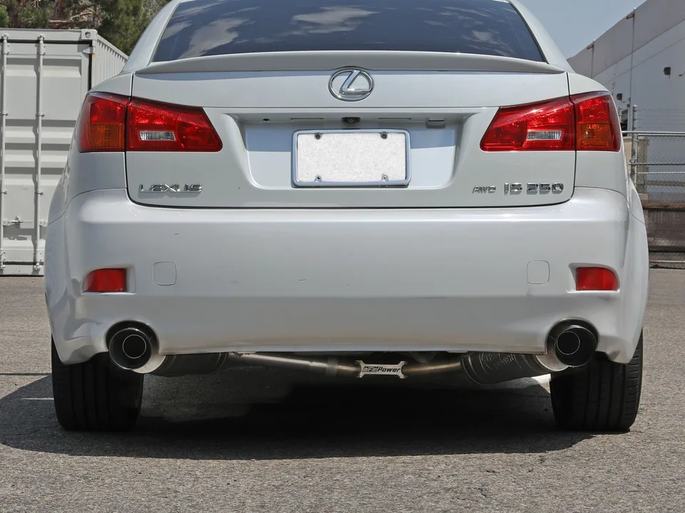 aFe POWER Takeda 06-13 Lexus IS250/IS350 SS Axle-Back Exhaust w/ Black Tips 49-36055-B 4 of 5