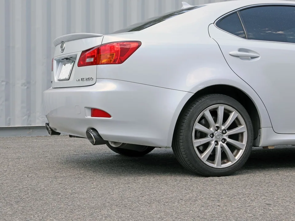 aFe POWER Takeda 06-13 Lexus IS250/IS350 SS Axle-Back Exhaust w/ Carbon Tips 49-36055-C 4 of 6