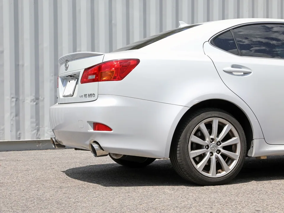 aFe POWER Takeda 06-13 Lexus IS250/IS350 SS Axle-Back Exhaust w/ Polished Tips 49-36055-P 4 of 6