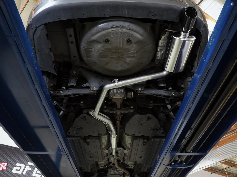 aFe POWER Takeda 12-16 Subaru Impreza 2.0L 2.5in 304SS CB Exhaust w/ Black Tips 49-36052-B 6 of 6