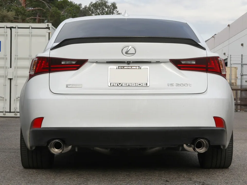 aFe POWER Takeda 16-17 Lexus IS200t // 18-22 IS300 L4-2.0L (t) 2.5in-3in 304 SS CB Exhaust - Carbon Fiber 49-36059-C 6 of 6