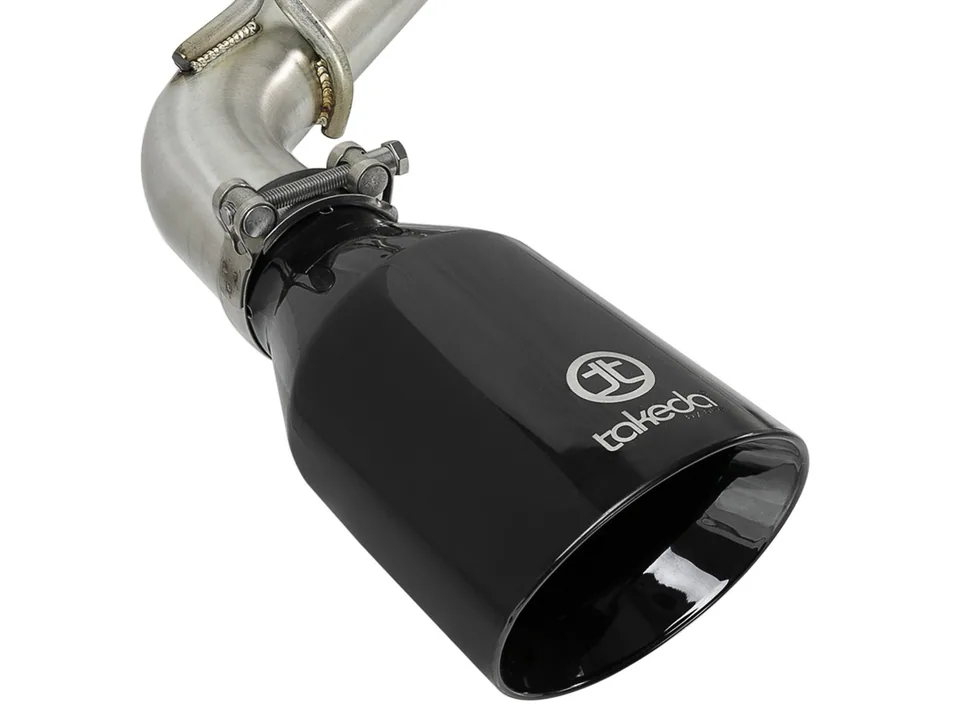 aFe POWER Takeda 2.5in 304 SS Axle-Back Exhaust w/ Black Tips 17+ Infiniti Q60 V6-3.0L (tt) 49-36133NM-B 2 of 6