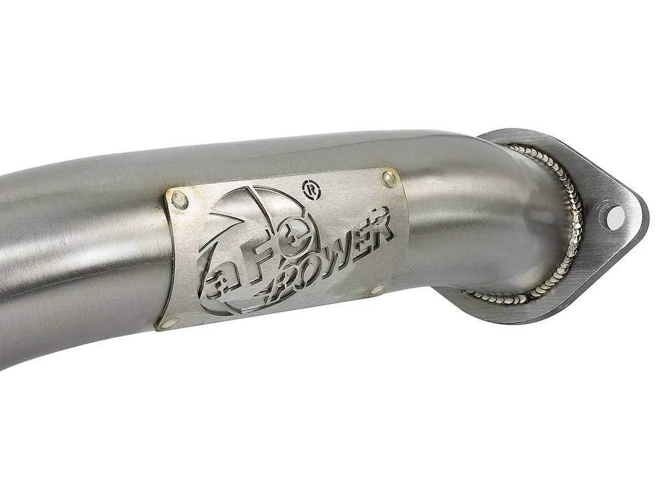 aFe POWER Takeda 2.5in 304 SS Axle-Back Exhaust w/ Polished Tips 17-19 Infiniti Q60 V6-3.0L (tt) 49-36133NM-P 3 of 6