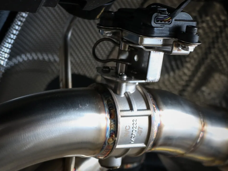 aFe POWER Takeda 2020-2022 Toyota Supra L6-3.0L (t) 3in-2.5in 304 SS CB Exhaust Carbon Tips 49-36043-C 4 of 5