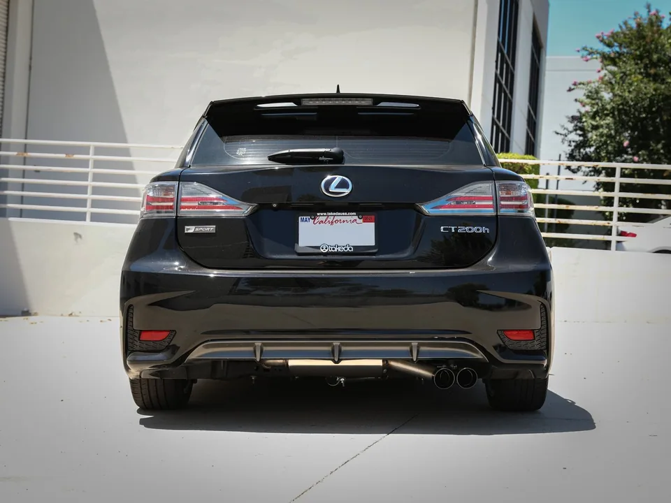 aFe POWER Takeda 2in to 2-1 304 SS Cat-Back Exhaust w/ Black Tips 11-17 Lexus CT200h 1.8L 49-36047-B 3 of 4
