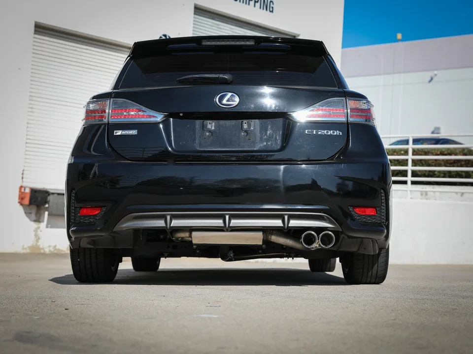aFe POWER Takeda 2in to 2-1 304 SS Cat-Back Exhaust w/ Polished Tips 11-17 Lexus CT200h 1.8L 49-36047-P 3 of 4