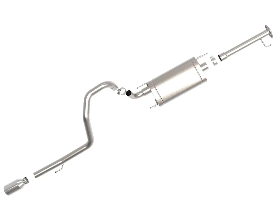 aFe POWER Vulcan Series 2-1/2in 304SS Cat-Back Exhaust 10-22 Lexus GX460 V8-4.6L w/ Polished Tip 49-36048-P 3 of 5