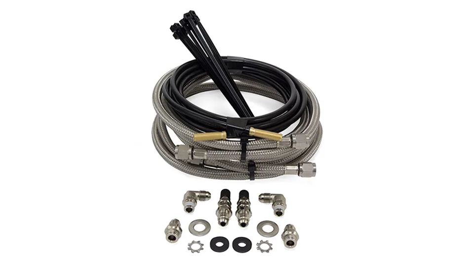 Air Lift Loadlifter 5000 Ultimate Plus Stainless Steel Air Line Upgrade Kit 52300 1 of 1
