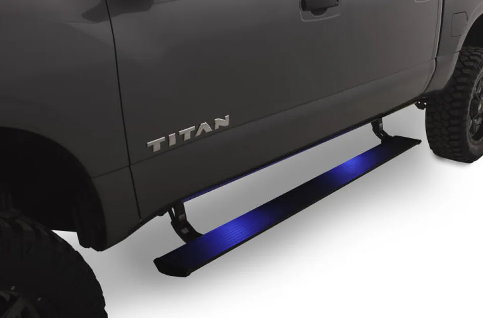 AMP Research 16-19 Nissan Titan All Cabs PowerStep - Black 75120-01A 2 of 4