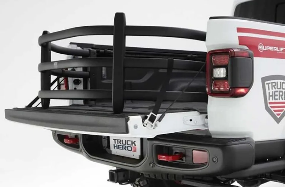 AMP Research 2004-2012 Chevrolet Colorado Bedxtender HD Sport - Silver 74802-00A 3 of 4