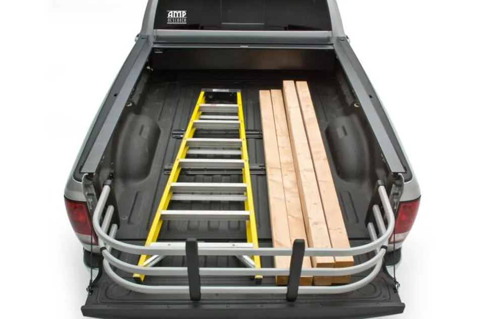 AMP Research 2004-2018 Ford F-150 Standard Bed BEDXTENDER HD MAX U-SHAPE DESIGN - Silver 74813-00A 2 of 4