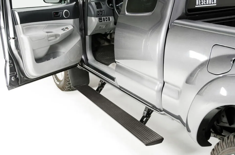 AMP Research 2005-2015 Toyota Tacoma Double Cab PowerStep - Black 75142-01A 1 of 4