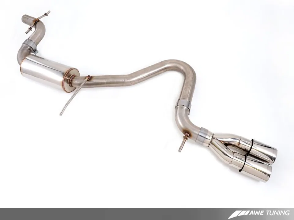 AWE Tuning 05-13 Audi 8P A3 FWD Cat-Back Performance Resonated Exhaust 3010-22016 1 of 3
