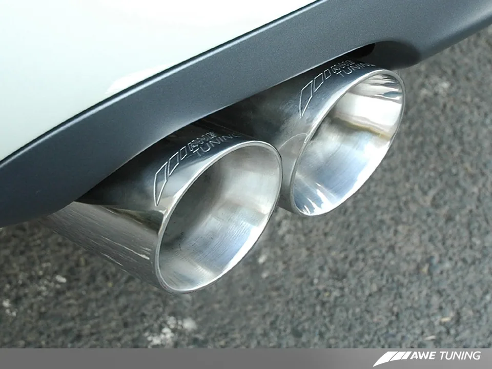 AWE Tuning 06-08 Audi B7 S4 Touring Edition Exhaust - Diamond Black Tips 3015-43016 3 of 3