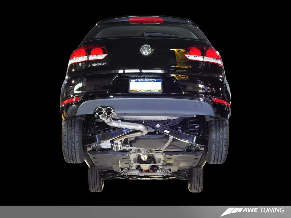 AWE Tuning 06-13 VW 2.5L Golf/Rabbit Catback Performance Exhaust 3010-22020 2 of 4