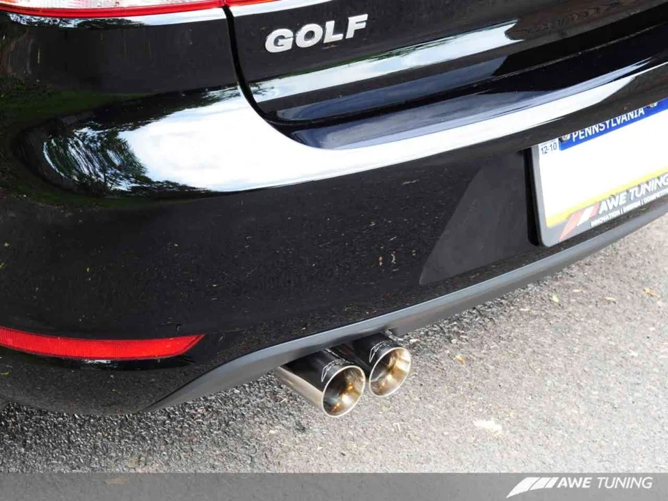 AWE Tuning 06-13 VW 2.5L Golf/Rabbit Catback Performance Exhaust 3010-22020 3 of 4