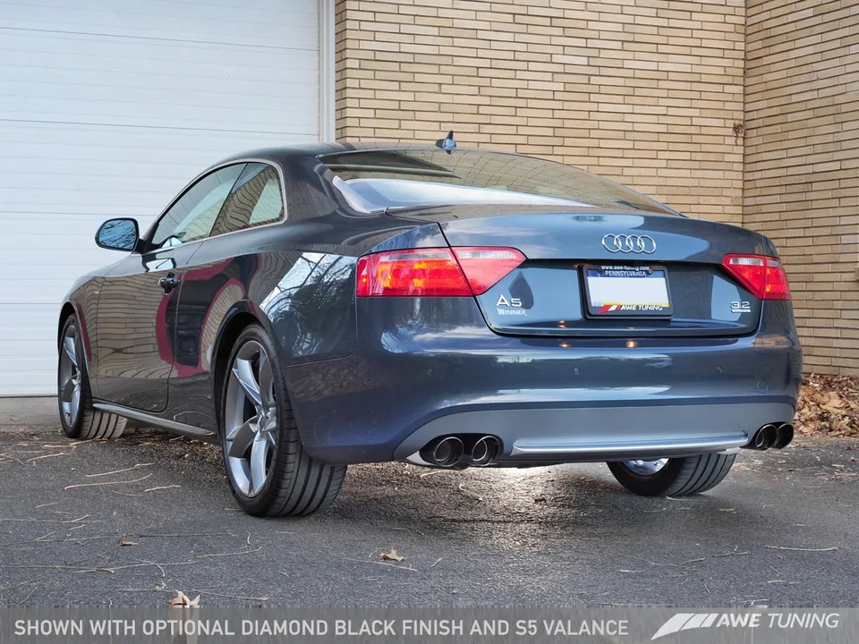 AWE Tuning 08-12 Audi B8 S5 4.2L Touring Edition Exhaust System - Diamond Black Tips 3015-42026 4 of 4