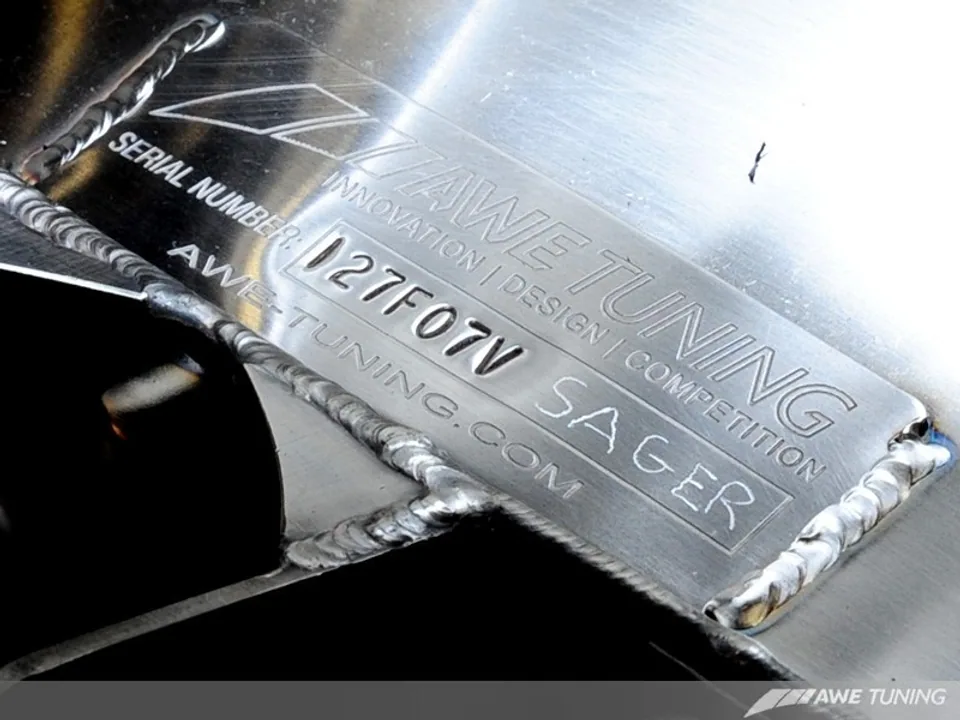 AWE Tuning 09-12 Porsche Cayman/Cayman S 987 / 09-12 Porsche Boxster 987 Performance Muffler 3010-11038 3 of 3