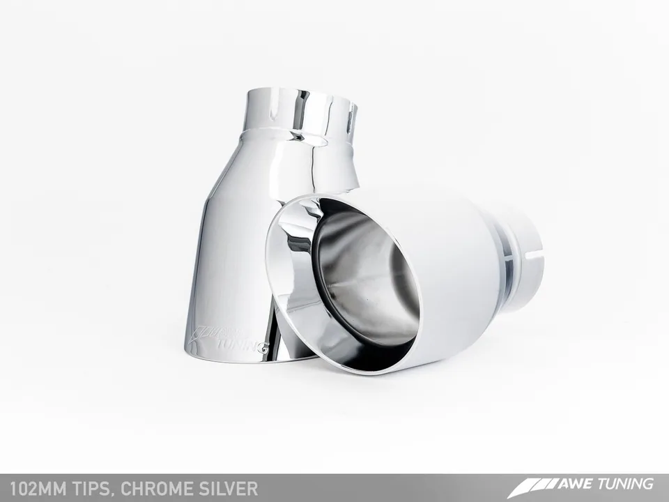 AWE Tuning 09-17 VW CC 2.0T Touring Edition Performance Exhaust - Chrome Silver Tips 3015-22014 3 of 6