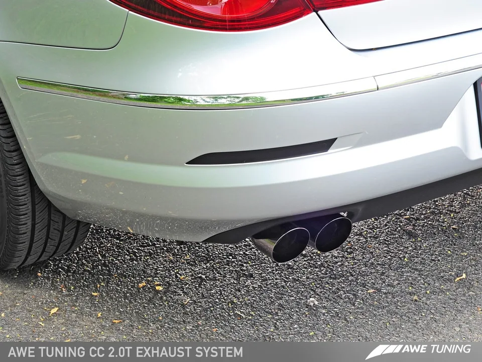 AWE Tuning 09-17 VW CC 2.0T Touring Edition Performance Exhaust - Chrome Silver Tips 3015-22014 4 of 6