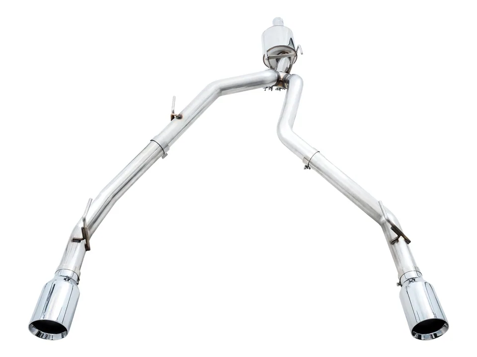 AWE Tuning 09-18 RAM 1500 5.7L (w/o Cutout) 0FG Dual Rear Exit Cat-Back Exhaust - Diamond Black Tips 3015-33104 2 of 6
