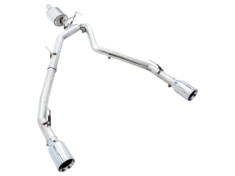 AWE Tuning 09-18 RAM 1500 5.7L (w/o Cutout) 0FG Dual Rear Exit Cat-Back Exhaust - Diamond Black Tips 3015-33104 3 of 6