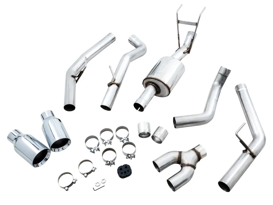 AWE Tuning 09-18 RAM 1500 5.7L (w/o Cutout) 0FG Dual Rear Exit Cat-Back Exhaust - Diamond Black Tips 3015-33104 6 of 6