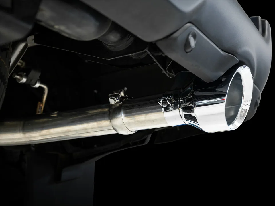 AWE Tuning 09-21 RAM 1500 5.7L (w/Cutouts) 0FG Dual Rear Exit Cat-Back Exhaust - Chrome Silver Tips 3015-32002 6 of 6