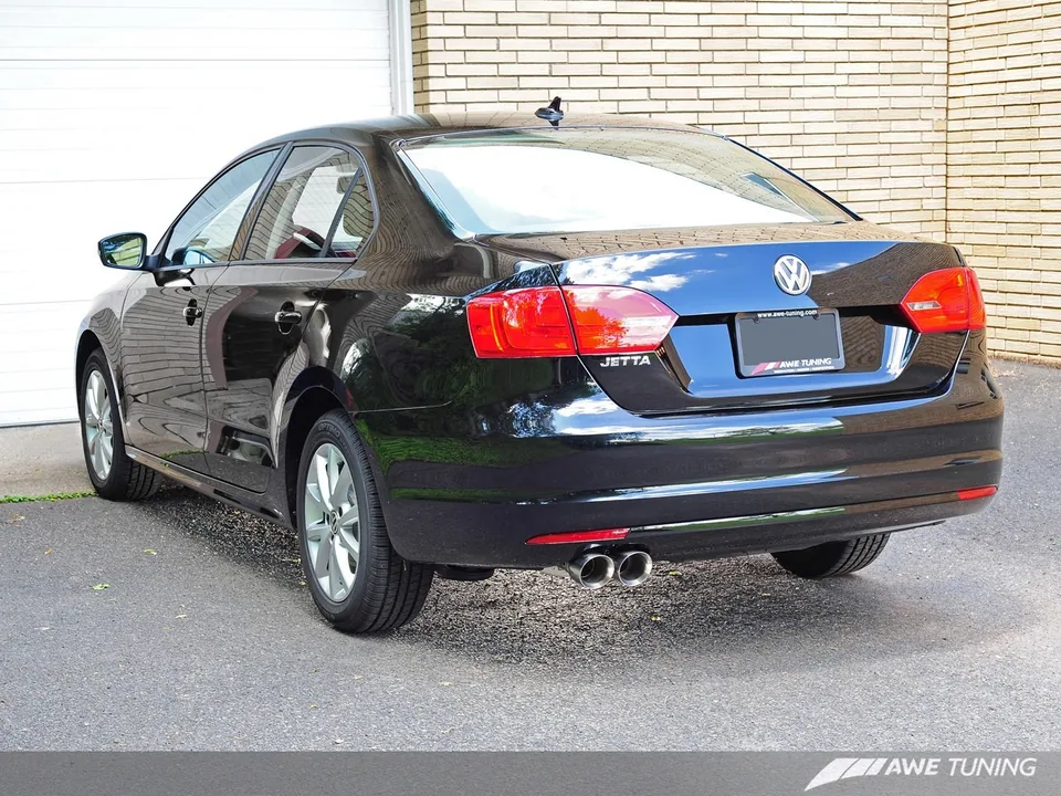 AWE Tuning 11-13 VW MK6 Jetta TDI Touring Edition Exhaust - Silver Tips 3015-22030 4 of 4