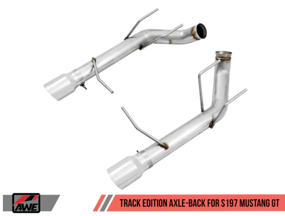 AWE Tuning 11-14 S197 Mustang GT Axle-back Exhaust - Track Edition (Chrome Silver Tips) 3020-32040 3 of 3