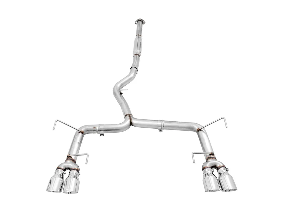 AWE Tuning 11-21 Subaru WRX/STI VA/GV Sedan Track Edition Exhaust - Chrome Silver Tips (102mm) 3020-42058 2 of 6