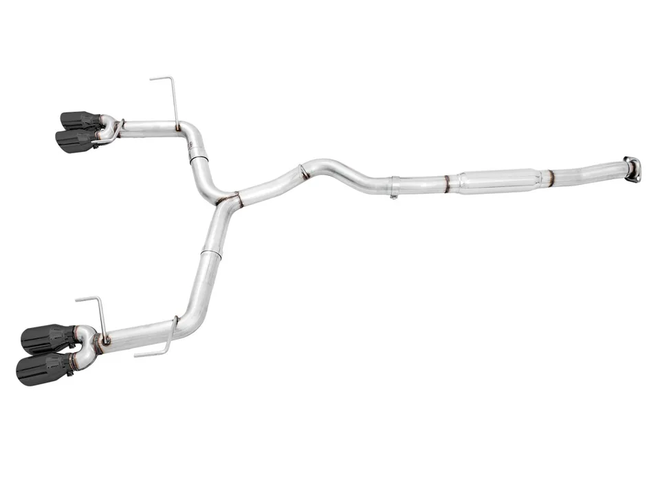 AWE Tuning 11-21 Subaru WRX/STI VA/GV Sedan Track Edition Exhaust - Diamond Black Tips (102mm) 3020-43066 1 of 6