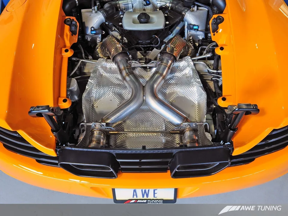 AWE Tuning 12-14 McLaren MP4-12C Performance Exhaust - Black Tips 3010-33012 4 of 4