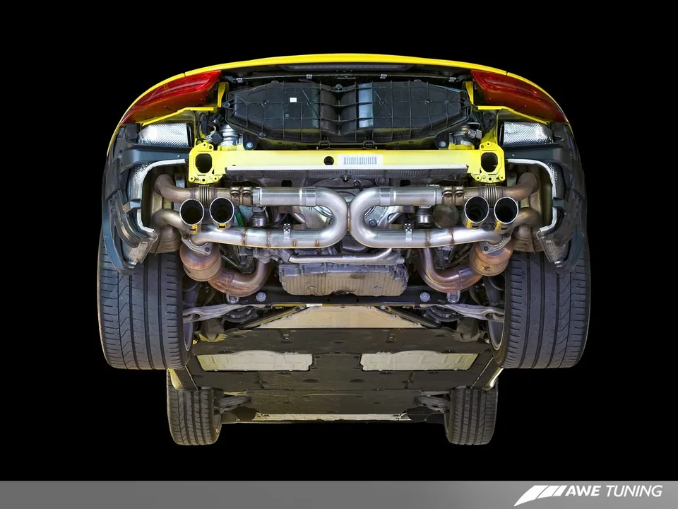 AWE Tuning 12-16 Porsche 991 SwitchPath Exhaust for PSE Cars Chrome Silver Tips 3025-42010 6 of 6