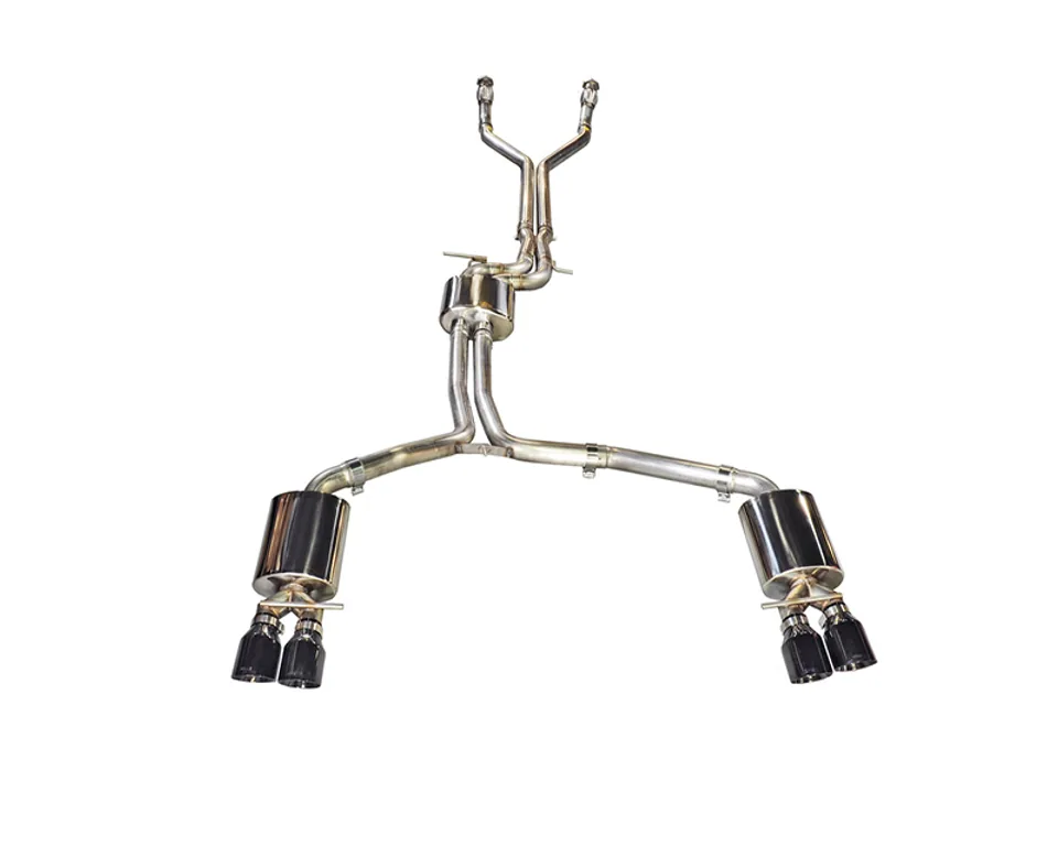 AWE Tuning 12-18 Audi C7 / C7.5 S7 4.0T Touring Edition Exhaust - Diamond Black Tips 3015-43014 1 of 3