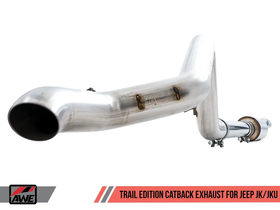AWE Tuning 12-18 Jeep Wrangler JK/JKU 3.6L Trail Edition Cat-Back Exhaust 3015-21007 2 of 6