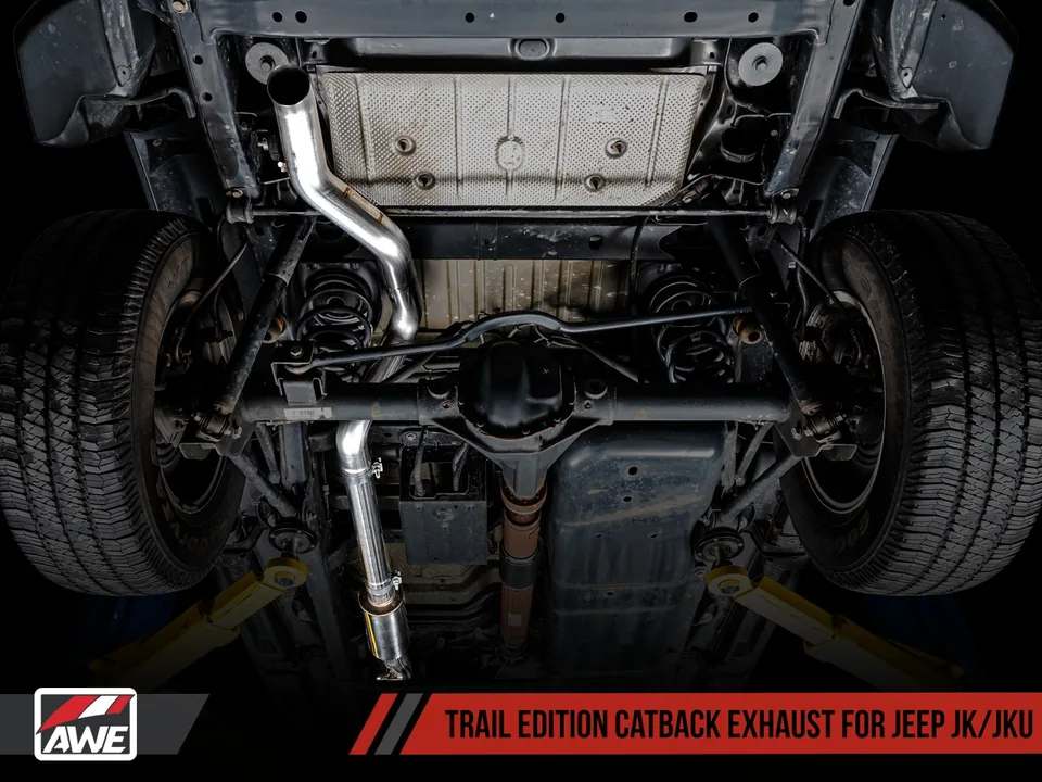 AWE Tuning 12-18 Jeep Wrangler JK/JKU 3.6L Trail Edition Cat-Back Exhaust 3015-21007 5 of 6
