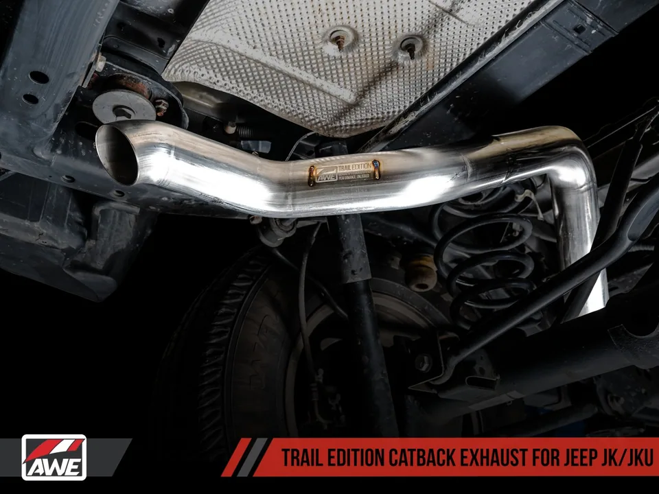 AWE Tuning 12-18 Jeep Wrangler JK/JKU 3.6L Trail Edition Cat-Back Exhaust 3015-21007 6 of 6