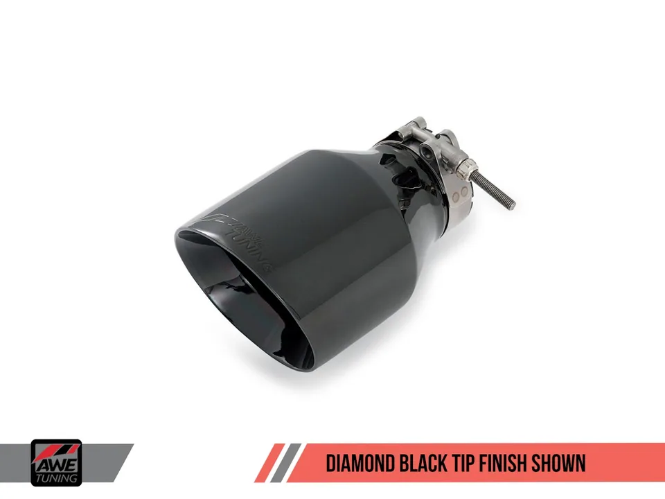 AWE Tuning 12-18 VW Mk6 Jetta 2.5L Touring Edition Exhaust - Diamond Black Tips 3015-23052 3 of 5