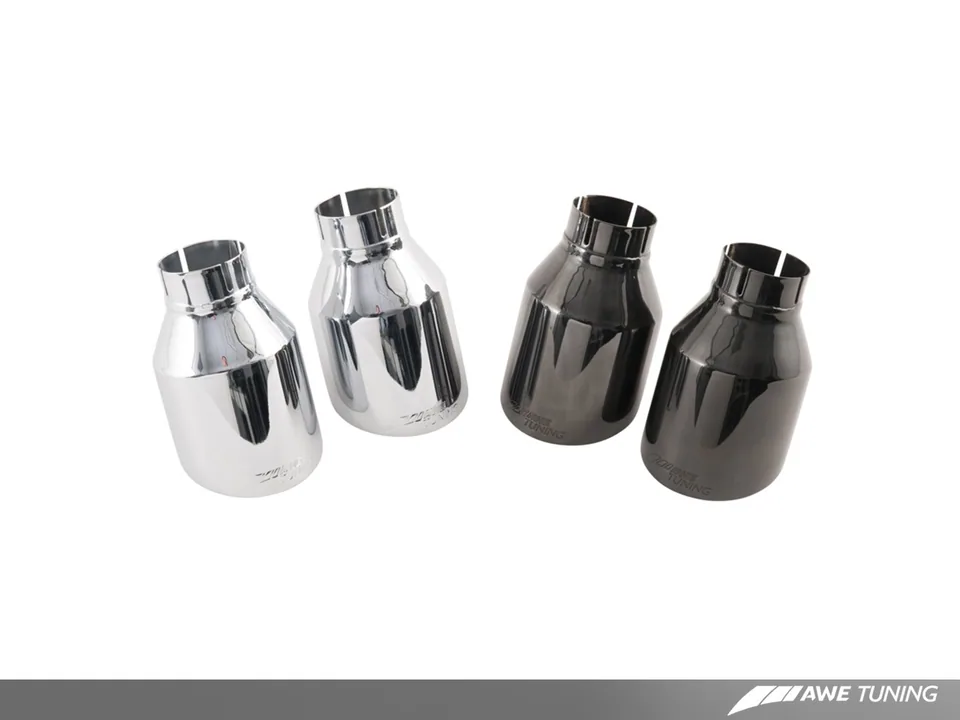 AWE Tuning 13-18 BMW F30 320i Touring Exhaust w/Performance Mid Pipe - Chrome Silver Tip (90mm) 3015-22042 3 of 5