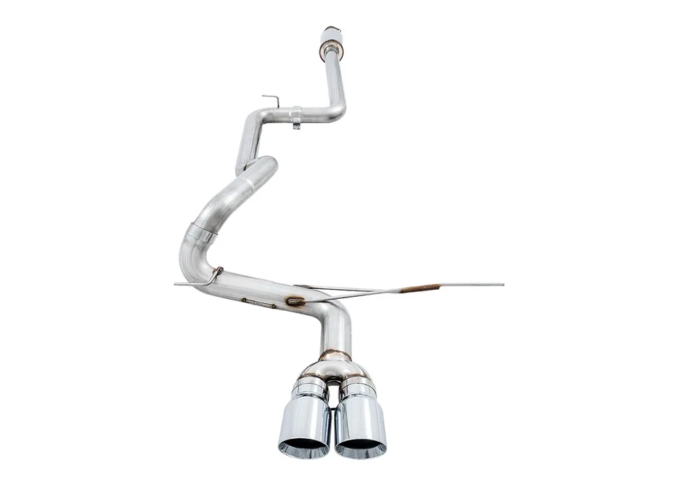 AWE Tuning 13-18 Ford Focus ST Track Edition Cat-back Exhaust - Chrome Silver Tips 3020-32034 2 of 3