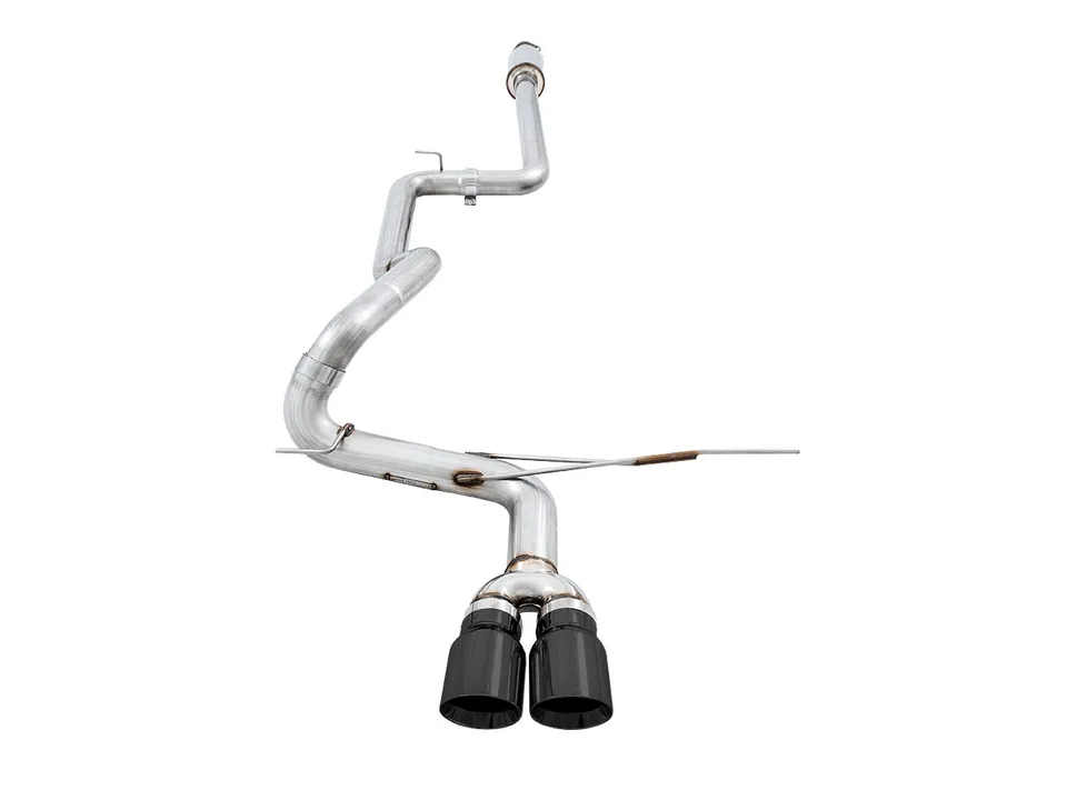 AWE Tuning 13-18 Ford Focus ST Track Edition Cat-back Exhaust - Diamond BlackTips 3020-33036 2 of 6