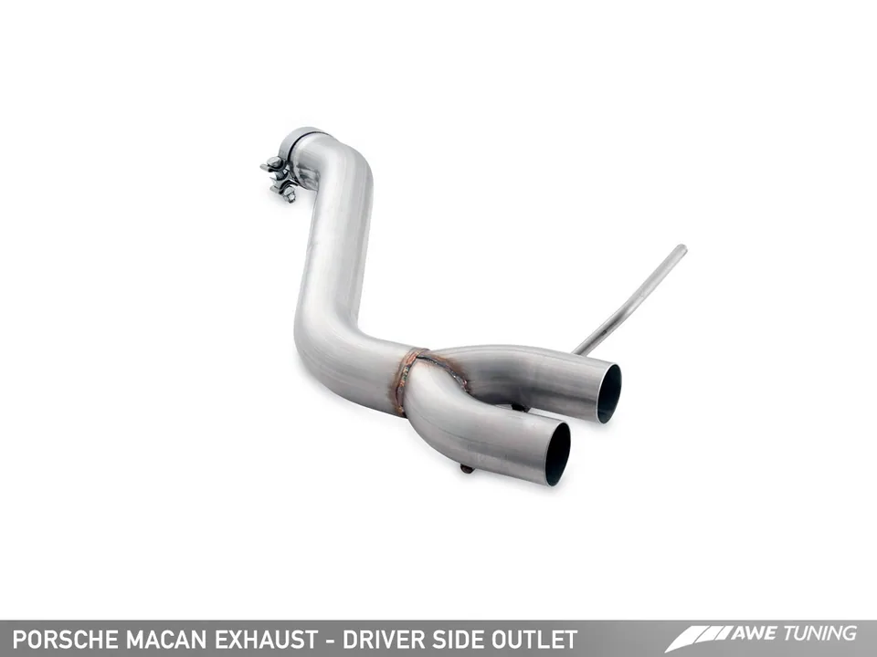 AWE Tuning 14-18 Porsche Macan Touring Edition Exhaust System - Diamond Black 102mm Tips 3015-43072 6 of 6