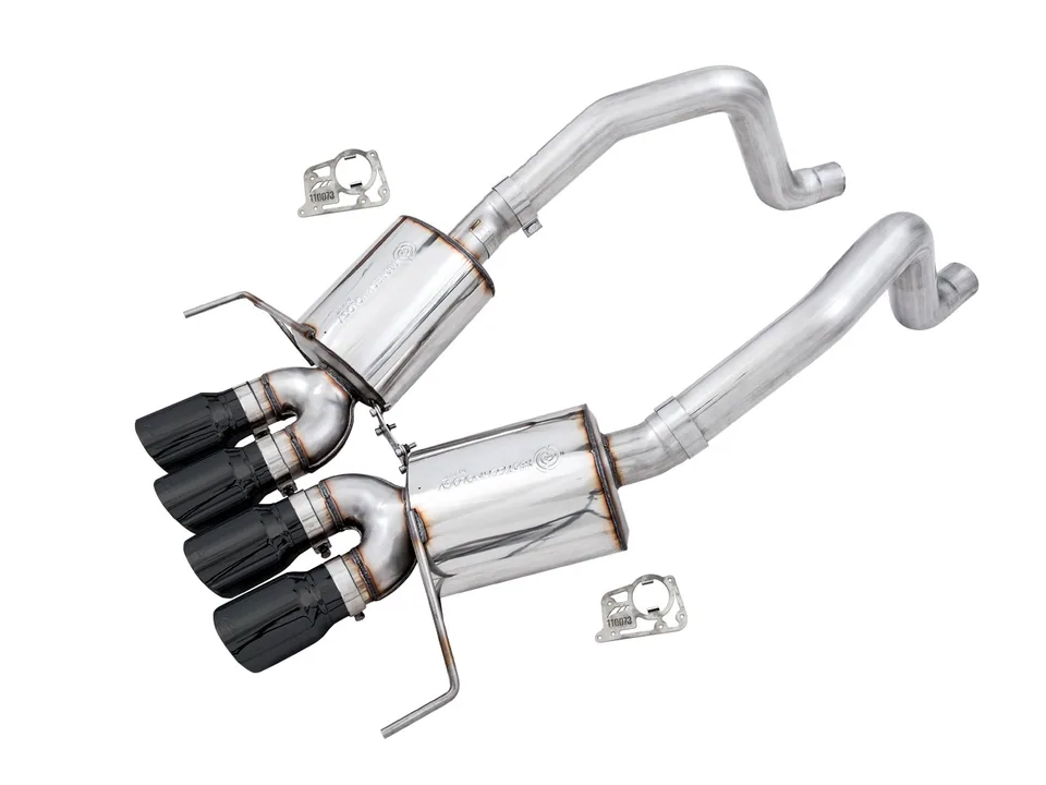 AWE Tuning 14-19 Chevy Corvette C7 Z06/ZR1 (w/o AFM) Touring Edition Axle-Back Exhaust w/Black Tips 3015-43143 2 of 5