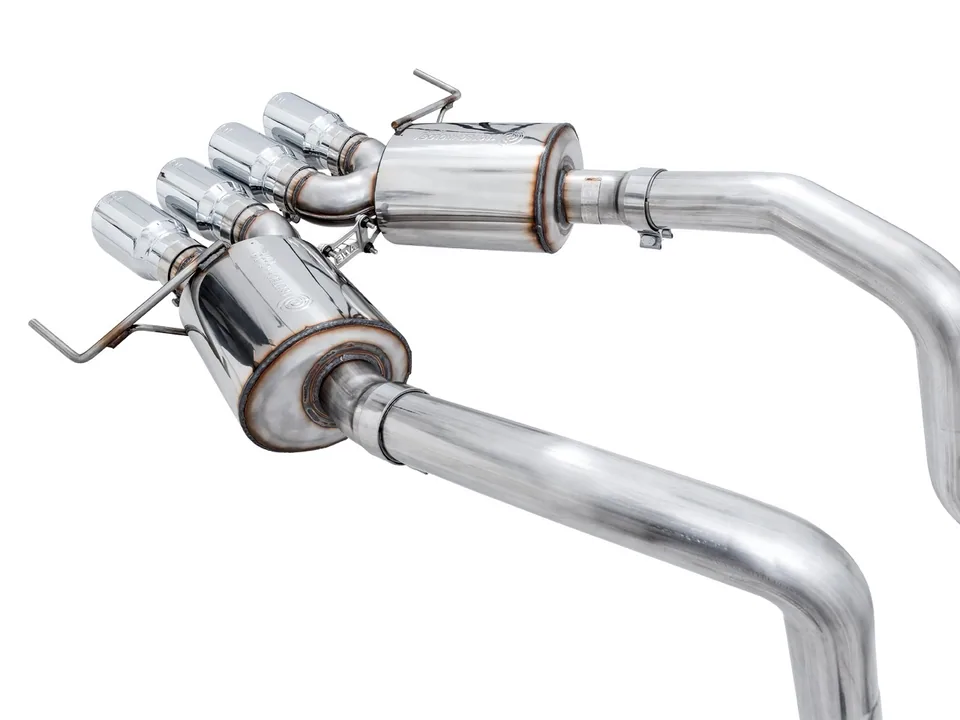 AWE Tuning 14-19 Chevy Corvette C7 Z06/ZR1 (w/o AFM) Touring Edition Axle-Back Exhaust w/Chrome Tips 3015-42133 2 of 4