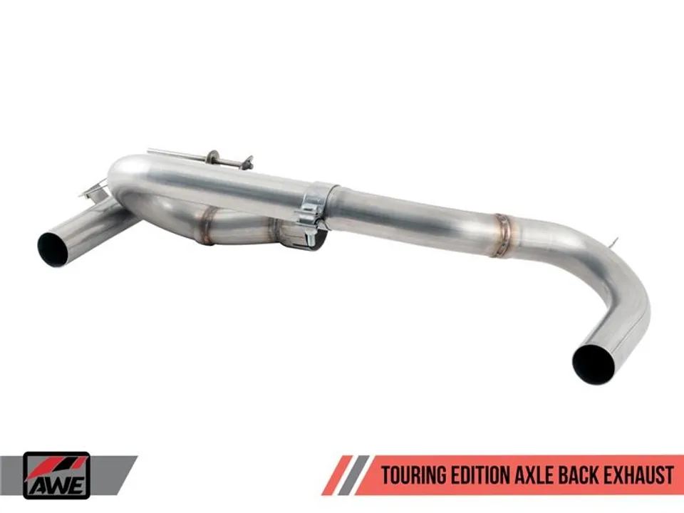AWE Tuning 14-20 BMW F22 M235i / M240i Touring Edition Axle-Back Exhaust - Carbon Fiber Tips 3010-35006 3 of 3