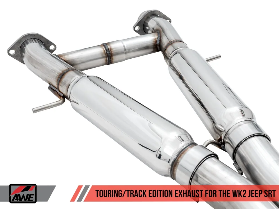 AWE Tuning 14-21 Jeep Grand Cherokee SRT Touring Edition Exhaust - Chrome Silver Tips 3015-32123 5 of 6