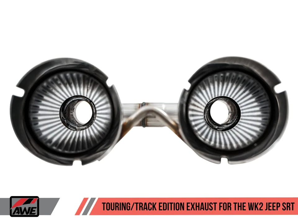 AWE Tuning 14-21 Jeep Grand Cherokee SRT Track Edition Exhaust - Diamond Black Tips 3020-33051 6 of 6