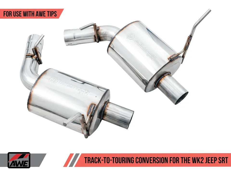 AWE Tuning 14-21 Jeep Grand Cherokee SRT Track-to-Touring Conversion Kit (Use w/AWE Tips) 3815-31009 1 of 1