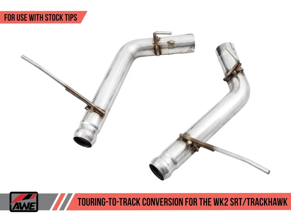 AWE Tuning 14-21 Jeep Grand Cherokee SRT/Trackhawk Touring-to-Track Conversion Kit (Use w/Stock Tips) 3820-31003 1 of 1